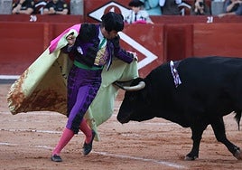 Galleo del bú de Morante al toro de Olga Jiménez, el 21 de septiembre en La Glorieta.