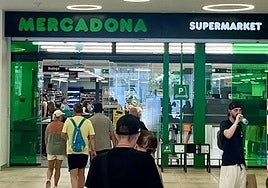 Una tienda de Mercadona en Salamanca.