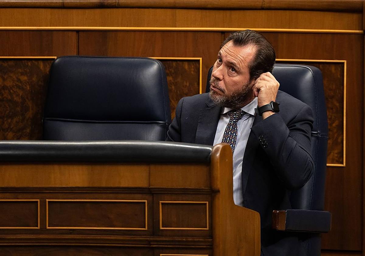 El ministro de Transportes, Óscar Puente.