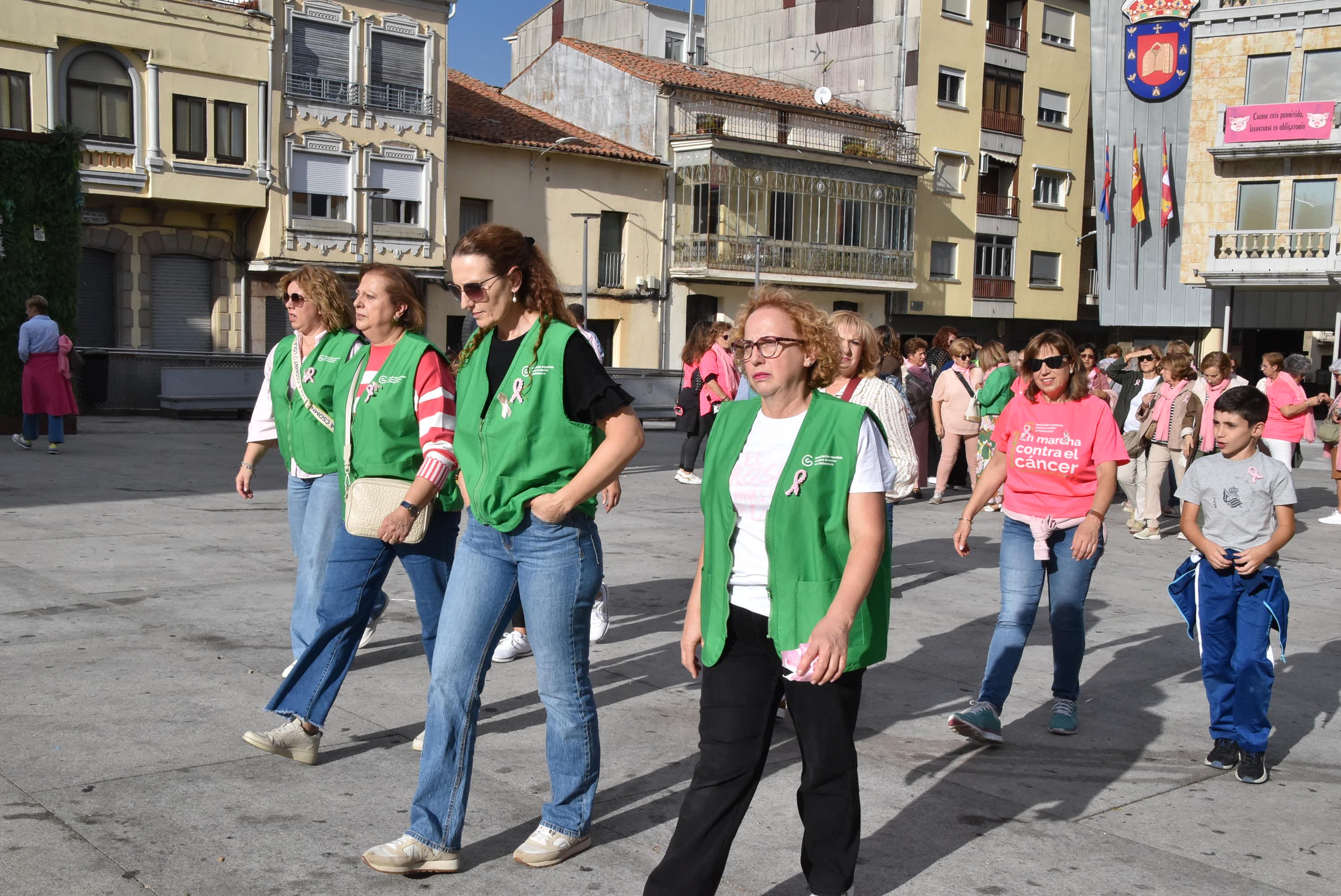 A buen ritmo contra el cáncer de mama en Guijuelo