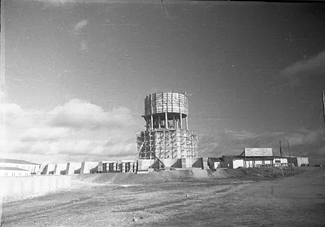 Otra vista de las obras del depósito.