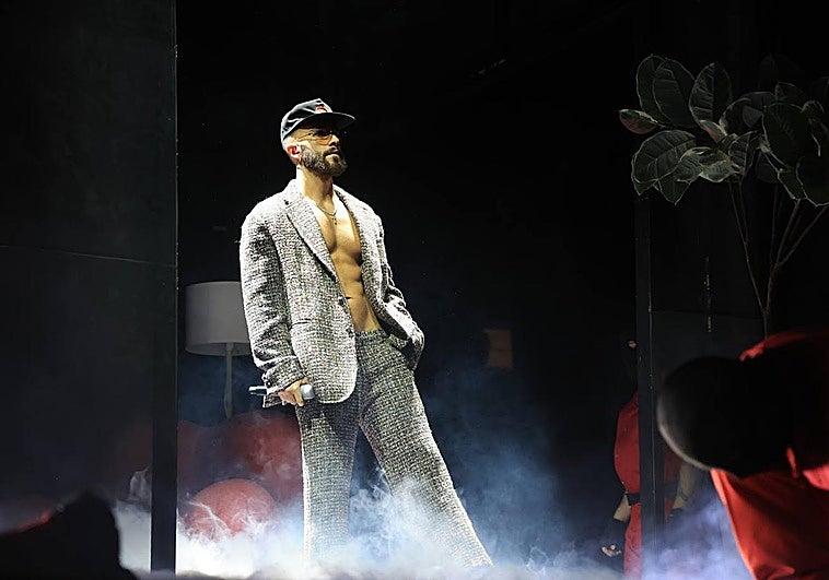 Manuel Turizo, durante el concierto de este sábado en el Multiusos.