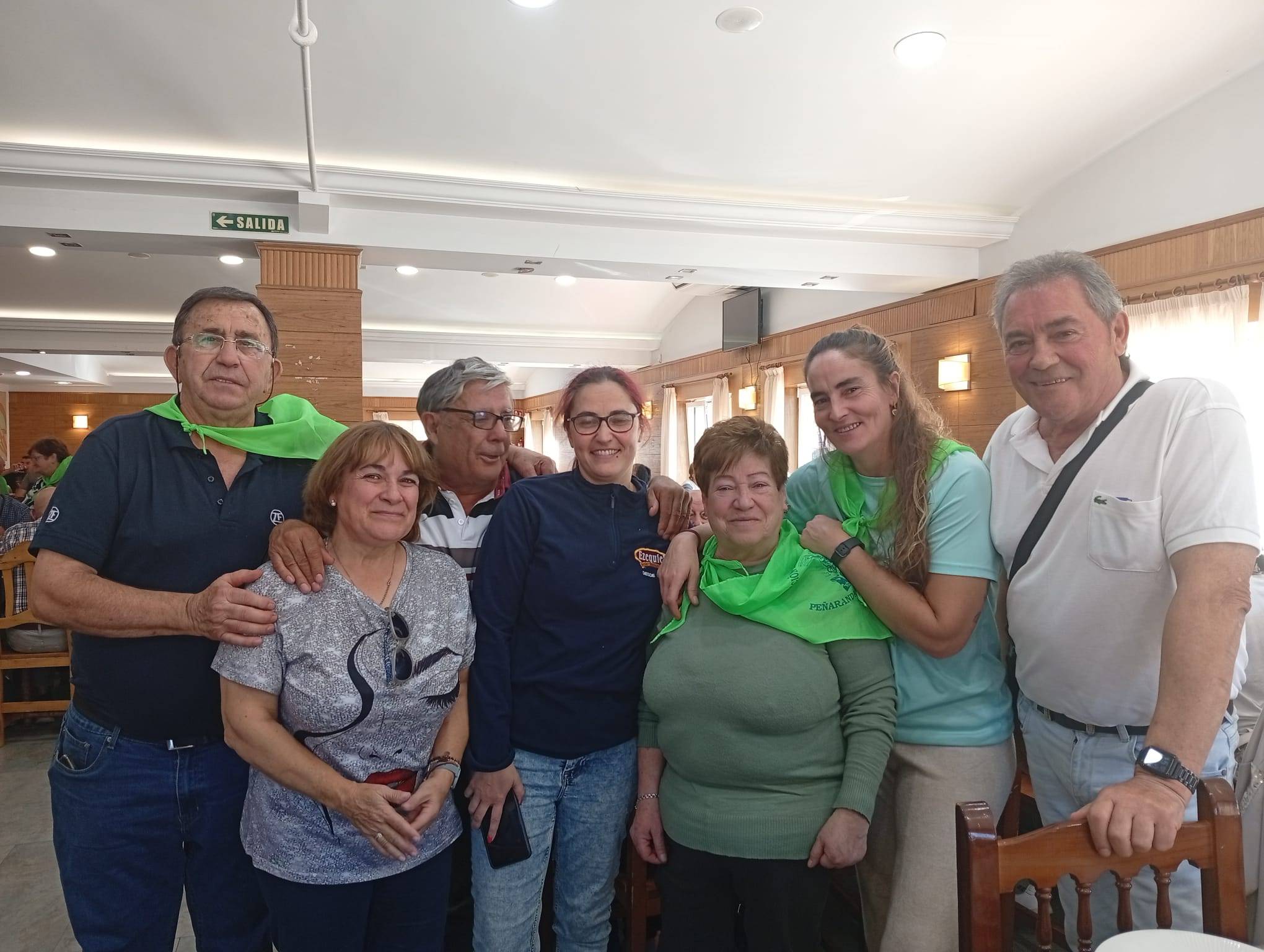 La asociación San Miguel de Peñaranda visita León