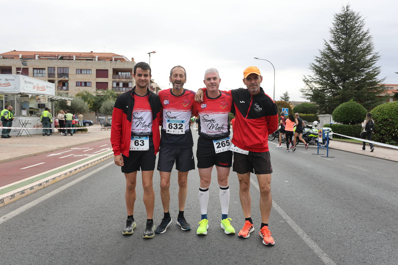 Jesús Prieto y Sandra Santamaría se llevan la Media Maratón de la Diputación