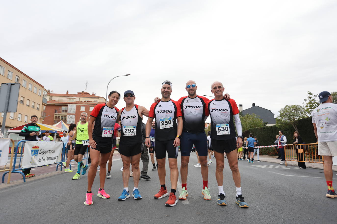 Jesús Prieto y Sandra Santamaría se llevan la Media Maratón de la Diputación