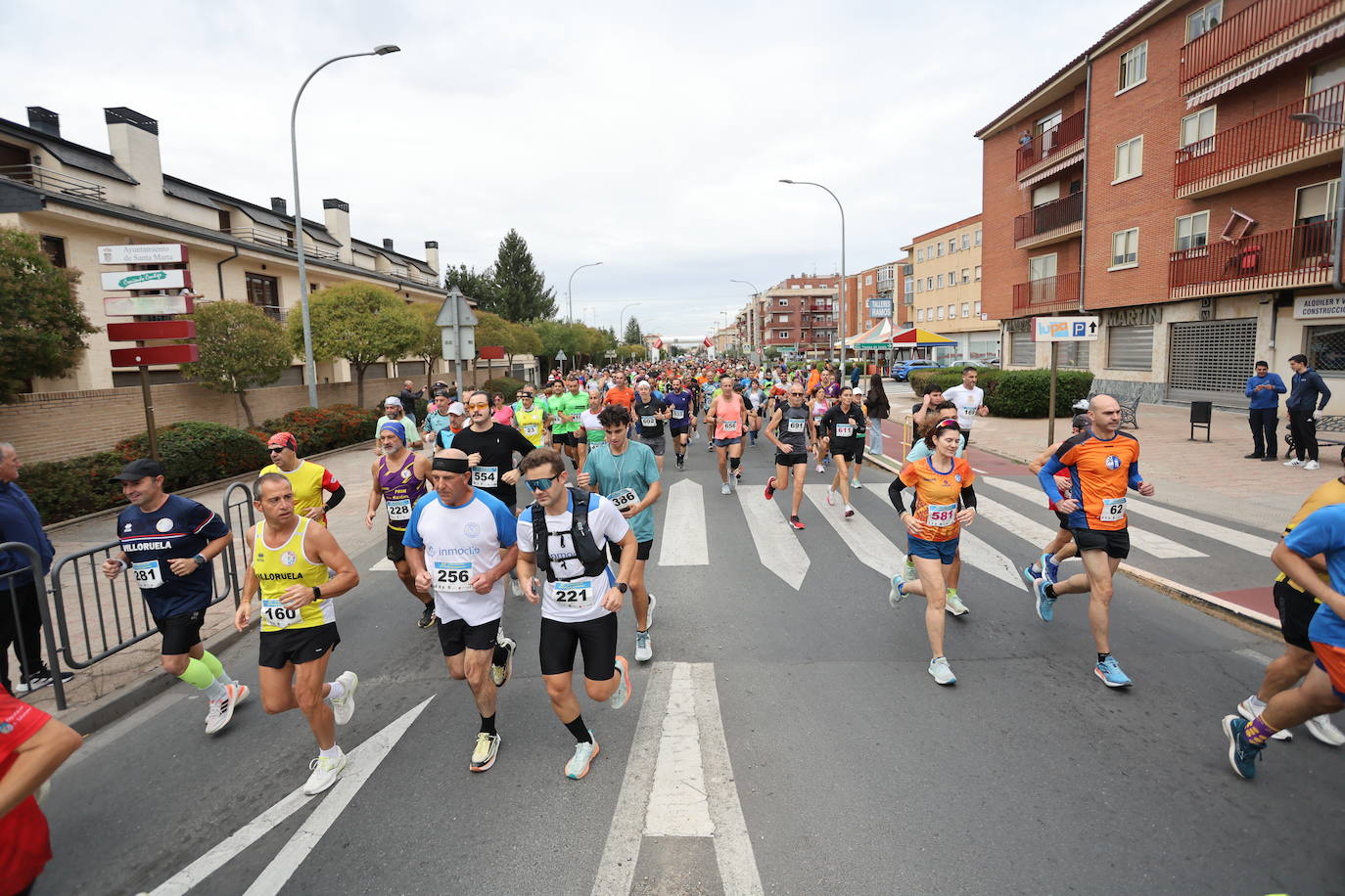 Jesús Prieto y Sandra Santamaría se llevan la Media Maratón de la Diputación