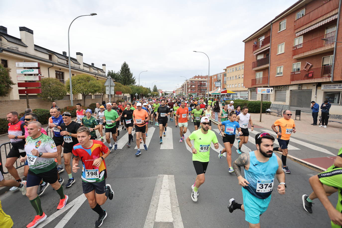 Jesús Prieto y Sandra Santamaría se llevan la Media Maratón de la Diputación