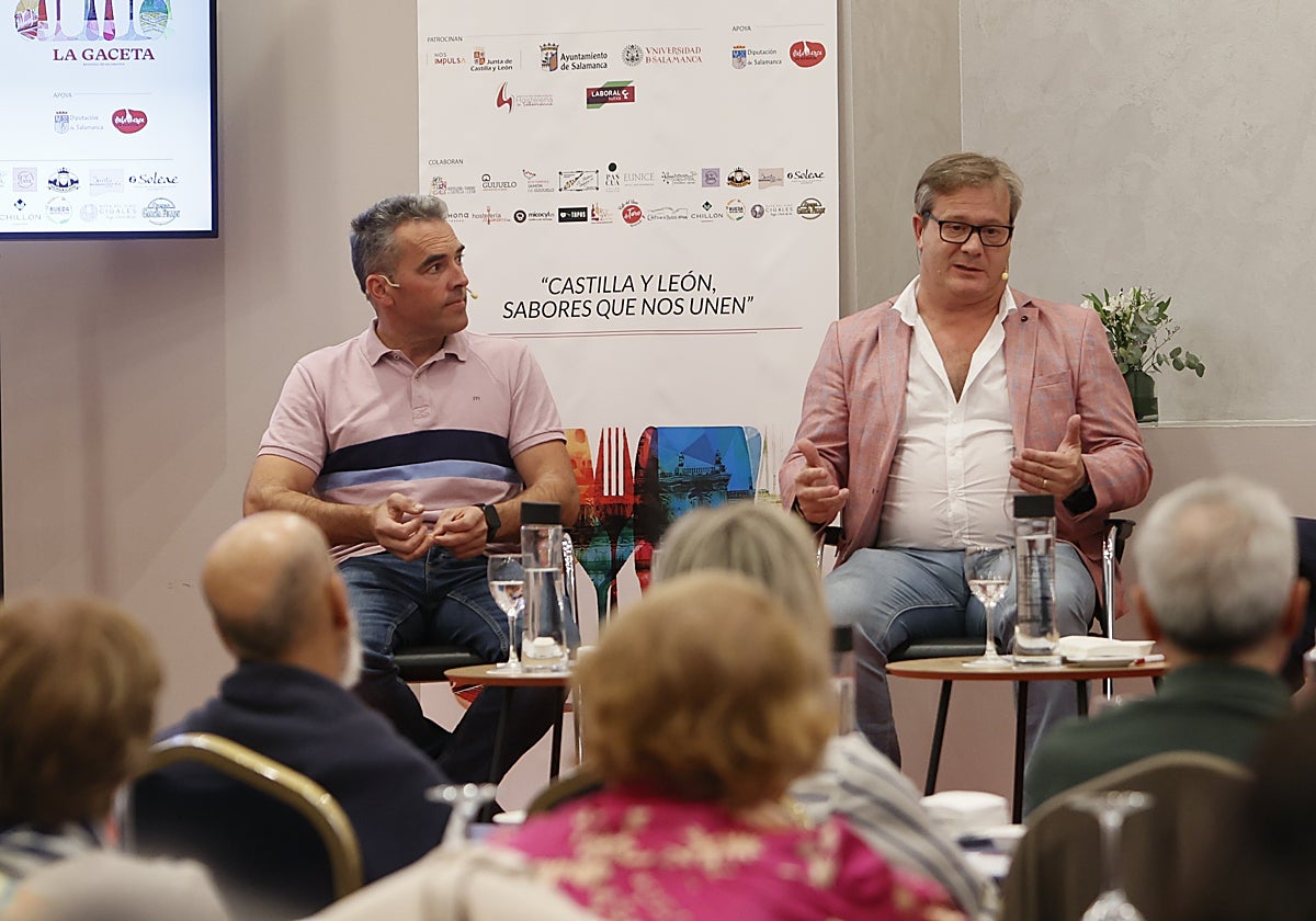 Jesús Ángel Blanco y José Agustín Cañedo.