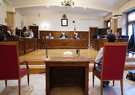 Vista judicial en la Audiencia Provinicial.