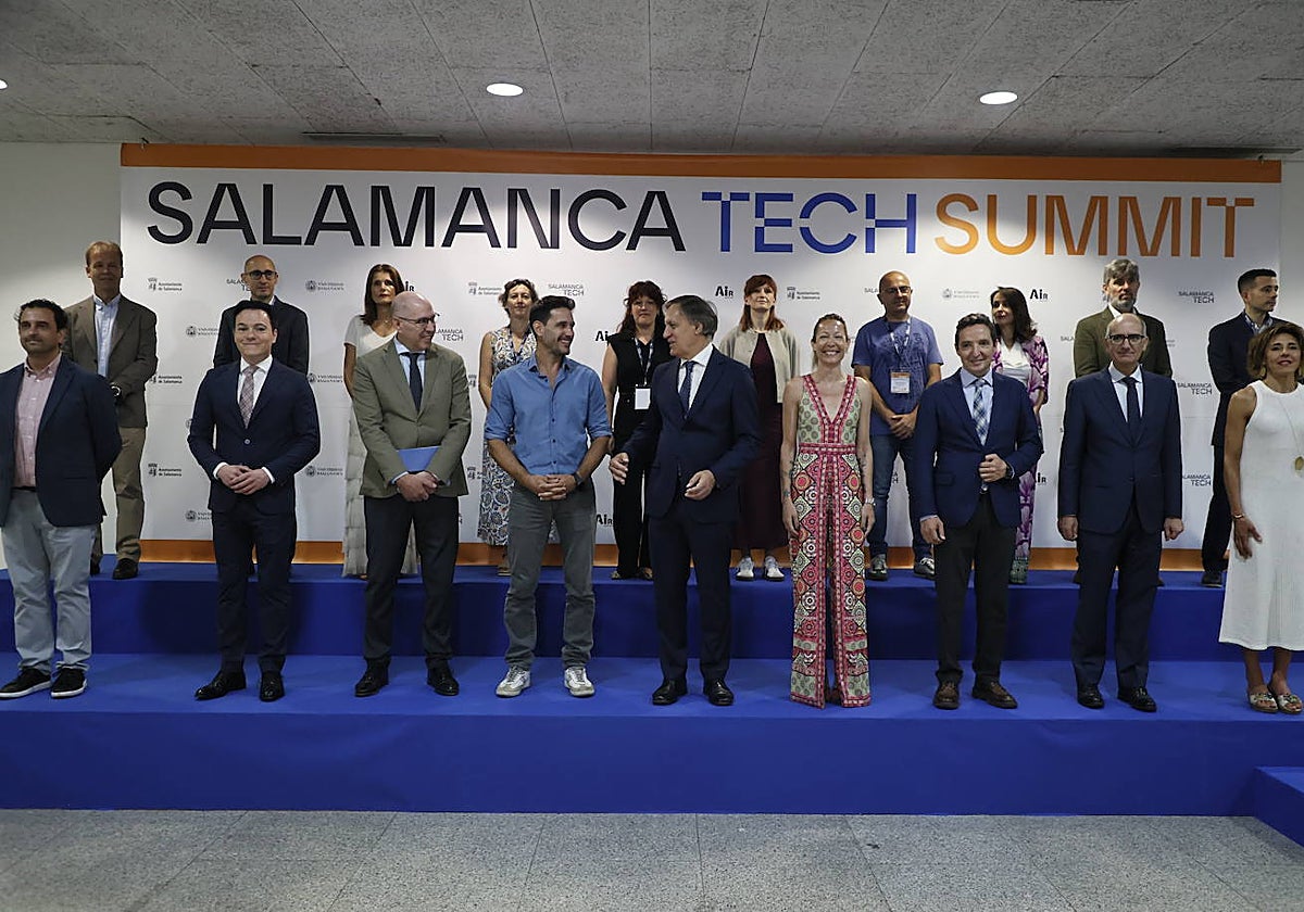 Autoridades y referentes en innovación, en el estreno de la pasada edición de Salamanca Tech Summit.