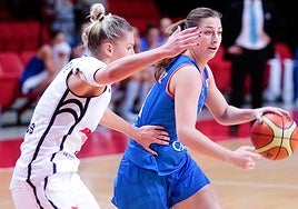 Leo Rodríguez, en la anterior visita de Avenida a Lituania en la temporada 2013/14.