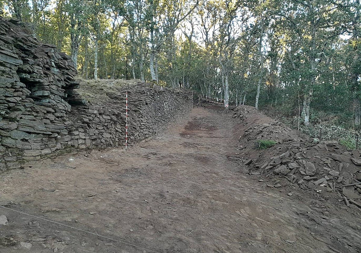 Resultado de las últimas excavaciones realizadas en el castro