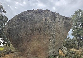 La piedra del perdón, esperando a sus próximos visitantes.