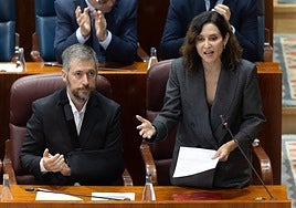 La presidenta de la Comunidad de Madrid, Isabel Díaz Ayuso.