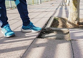 Se busca baldosa fugitiva