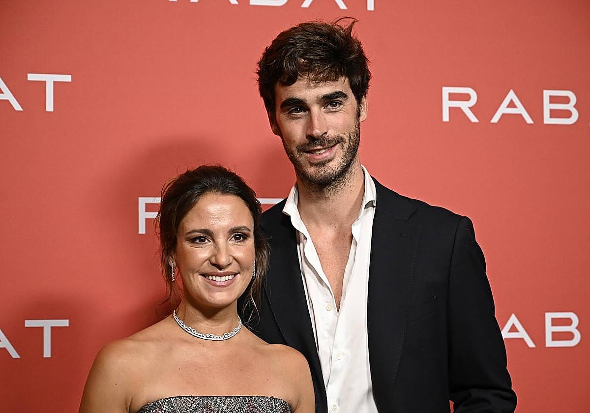 Marta Pombo y Luis Zamalloa, en un photocall.