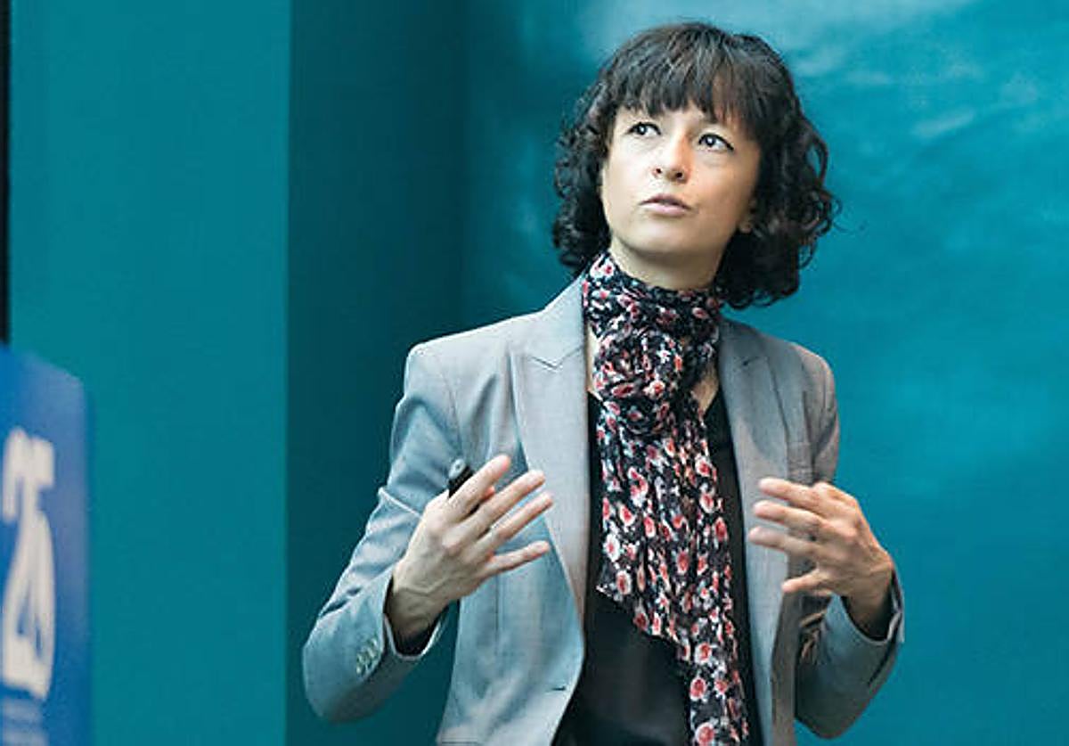 Emmanuelle Charpentier.