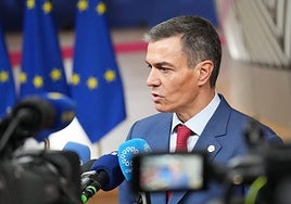 El presidente del Gobierno, Pedro Sánchez.