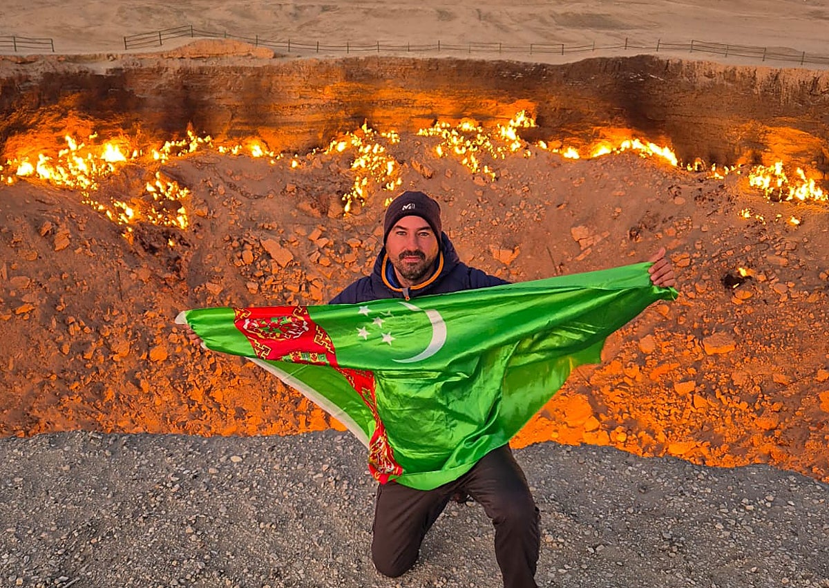 Imagen secundaria 1 - Chema Sánchez, el aventurero de Carbajosa: «La estabilidad no es mi fuerte»