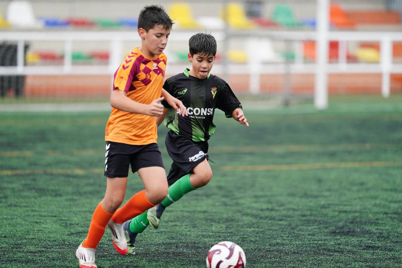 Todas las imágenes de la jornada del fútbol base en Salamanca