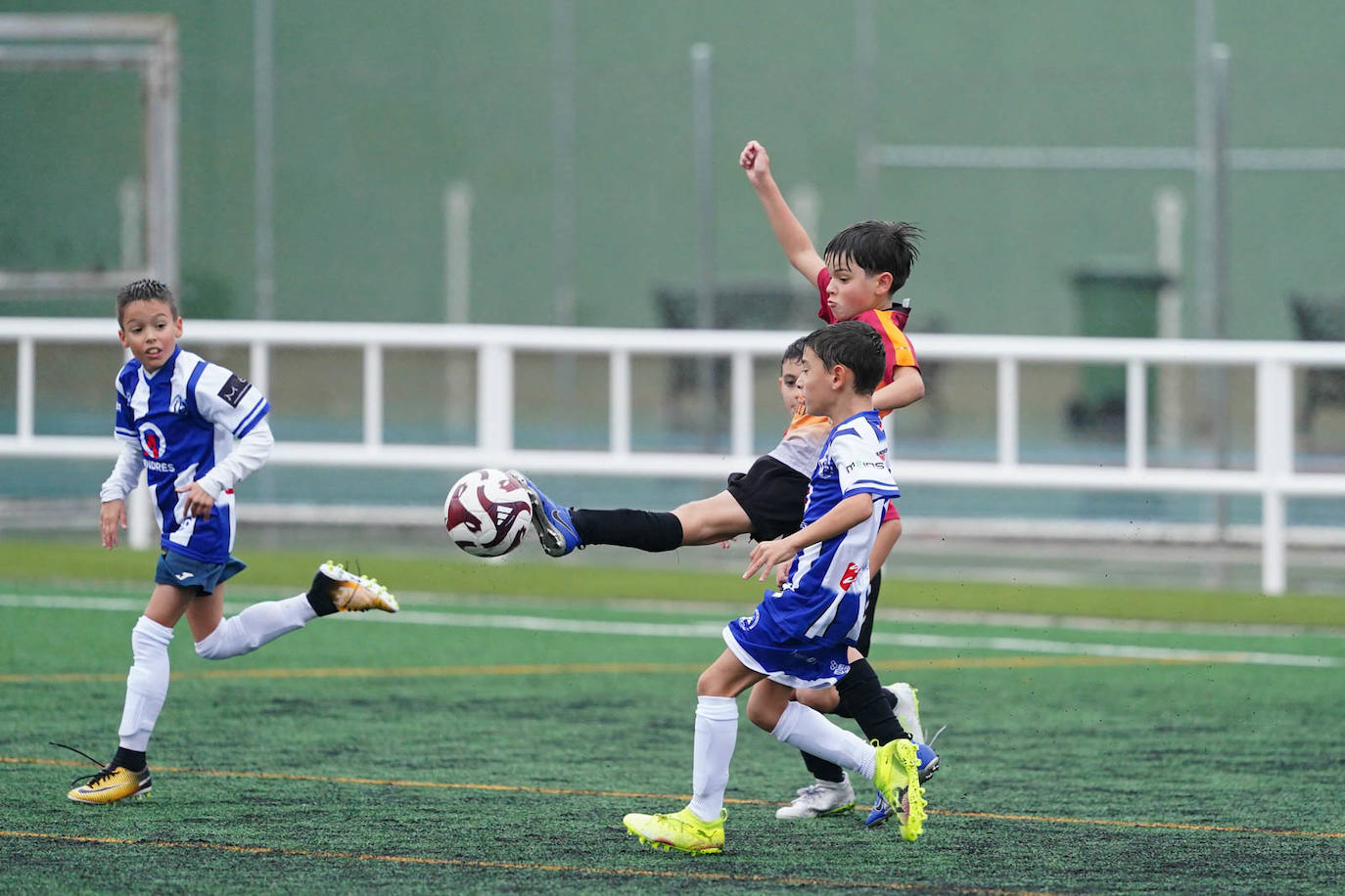Todas las imágenes de la jornada del fútbol base en Salamanca