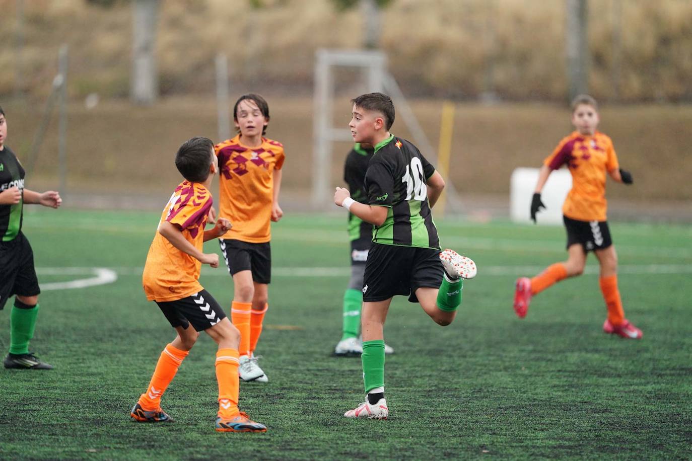 Todas las imágenes de la jornada del fútbol base en Salamanca