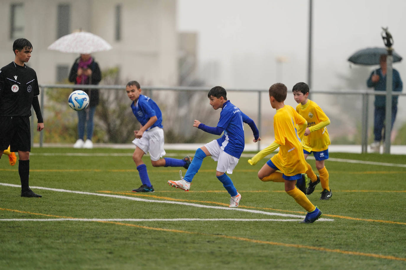 Todas las imágenes de la jornada del fútbol base en Salamanca