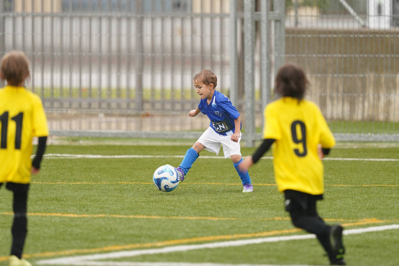 Todas las imágenes de la jornada del fútbol base en Salamanca