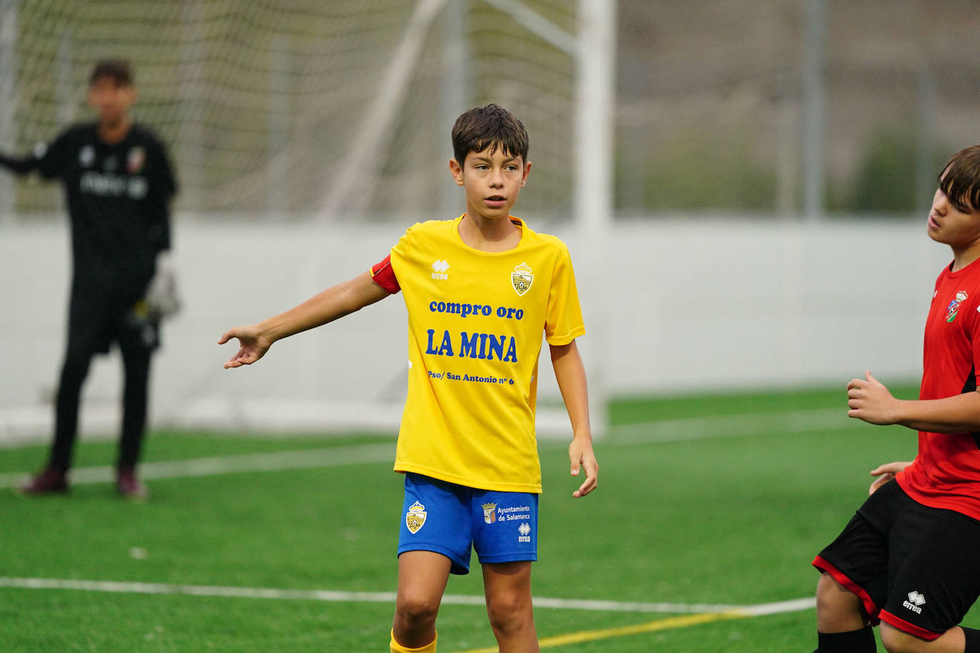 Todas las imágenes de la jornada del fútbol base en Salamanca
