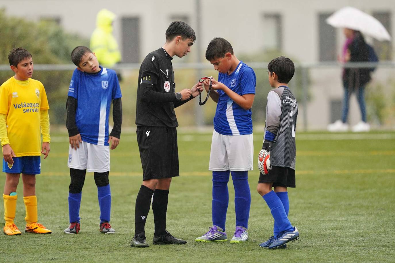 Todas las imágenes de la jornada del fútbol base en Salamanca