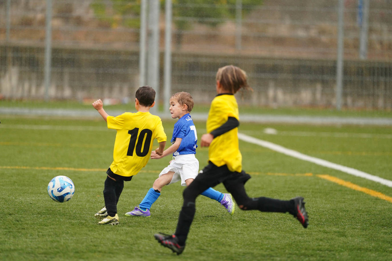 Todas las imágenes de la jornada del fútbol base en Salamanca