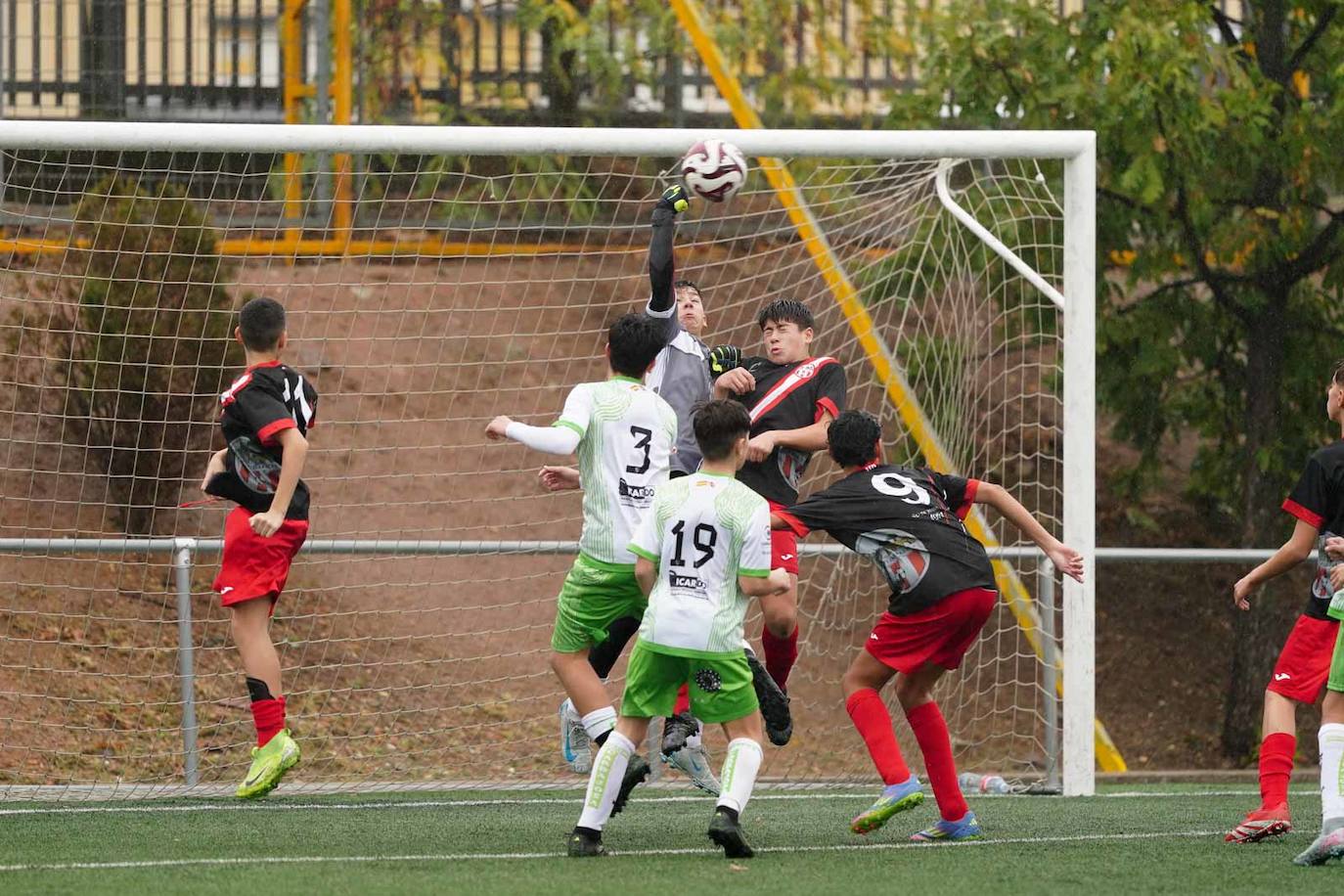 Todas las imágenes de la jornada del fútbol base en Salamanca