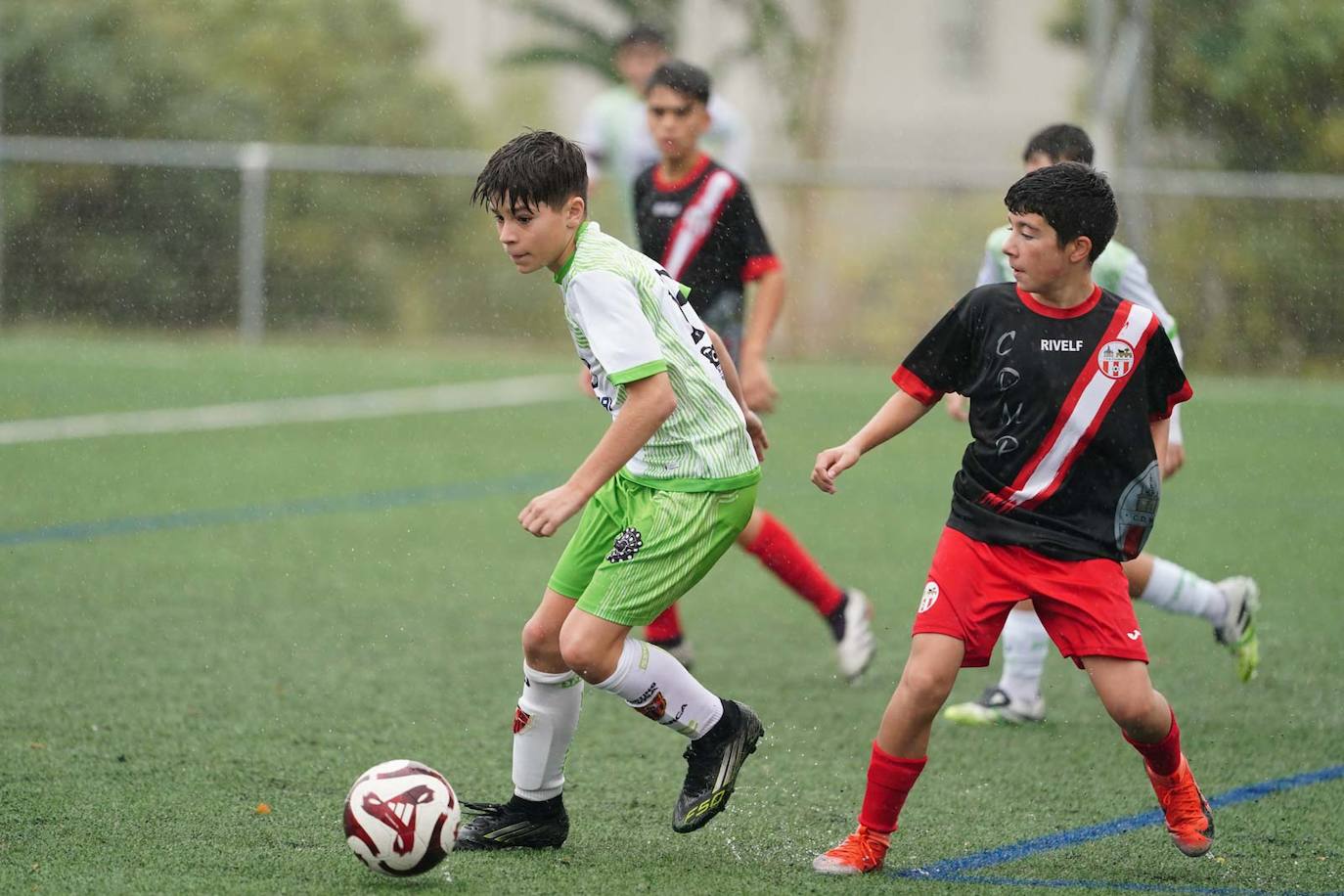 Todas las imágenes de la jornada del fútbol base en Salamanca
