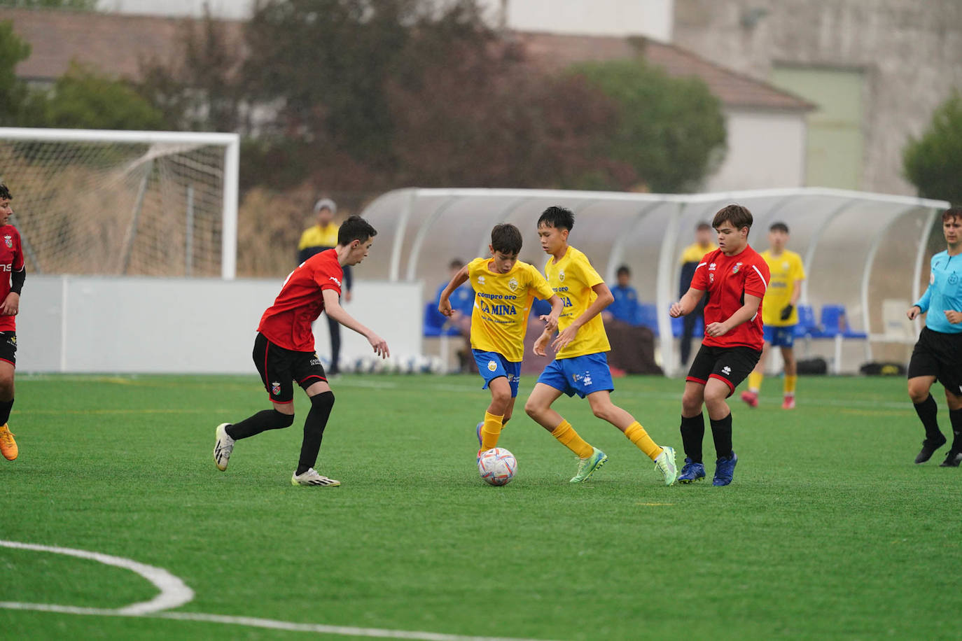 Todas las imágenes de la jornada del fútbol base en Salamanca