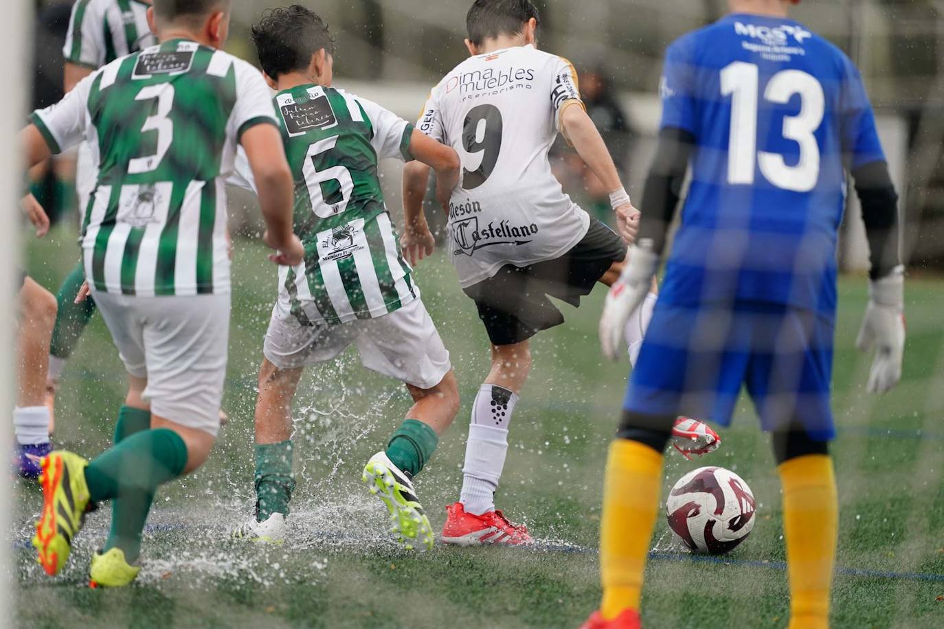 Todas las imágenes de la jornada del fútbol base en Salamanca