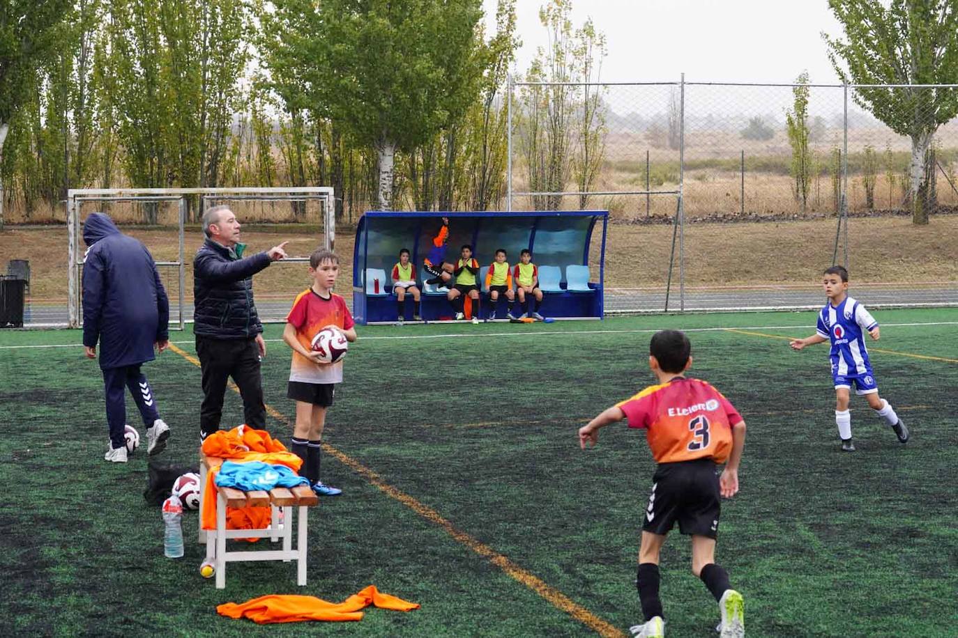 Todas las imágenes de la jornada del fútbol base en Salamanca