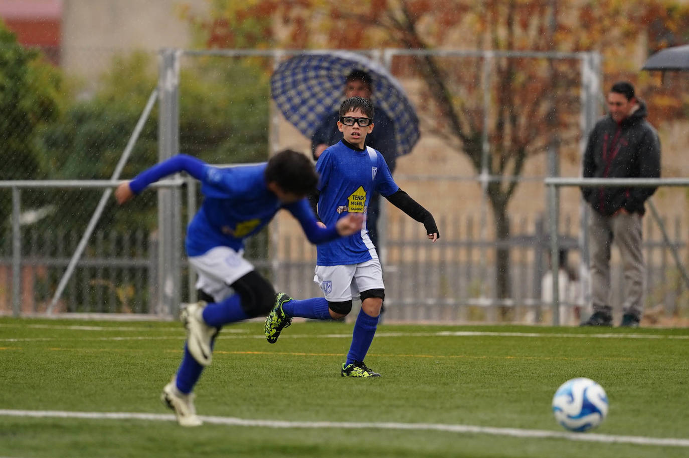 Todas las imágenes de la jornada del fútbol base en Salamanca