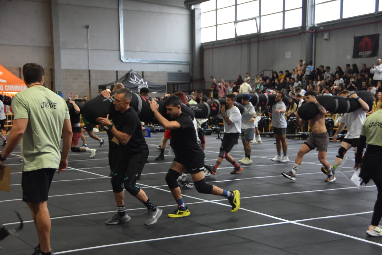 El cross training, puro espectáculo en Castellanos de Moriscos