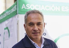 Ángel Losada, presidente de la Asociación Española contra el Cáncer en Salamanca.