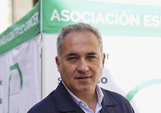 Ángel Losada, presidente de la Asociación Española contra el Cáncer en Salamanca.