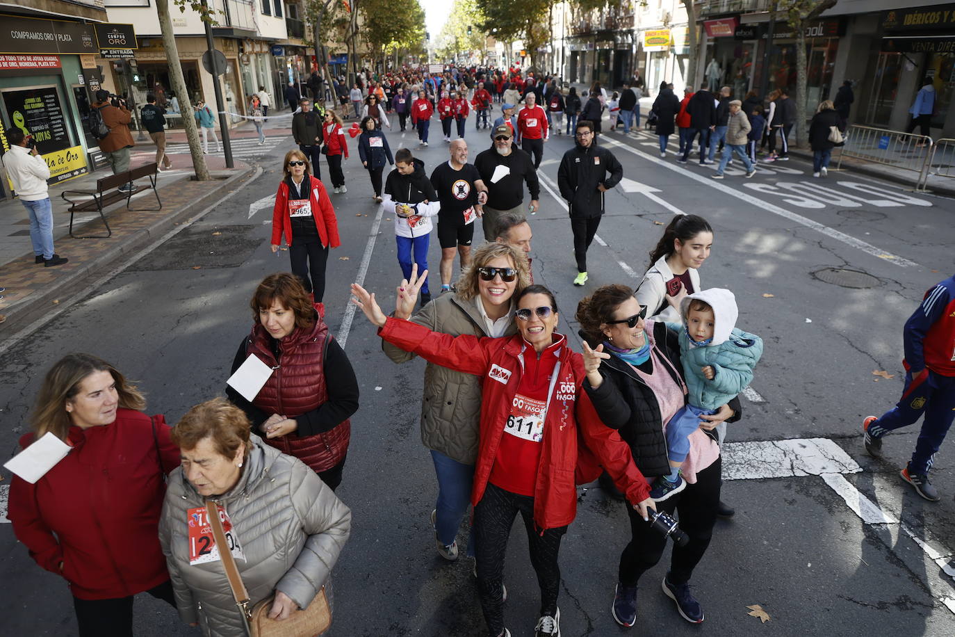 La marea roja vuelve a tomar las calles de Salamanca