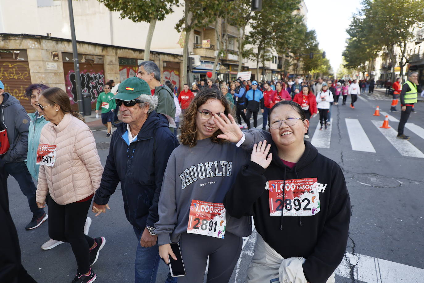 La marea roja vuelve a tomar las calles de Salamanca