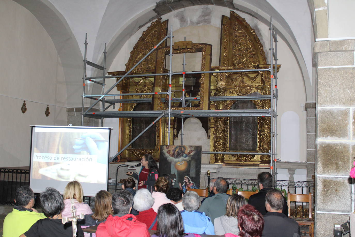 La Candela llena Navalmoral de Béjar