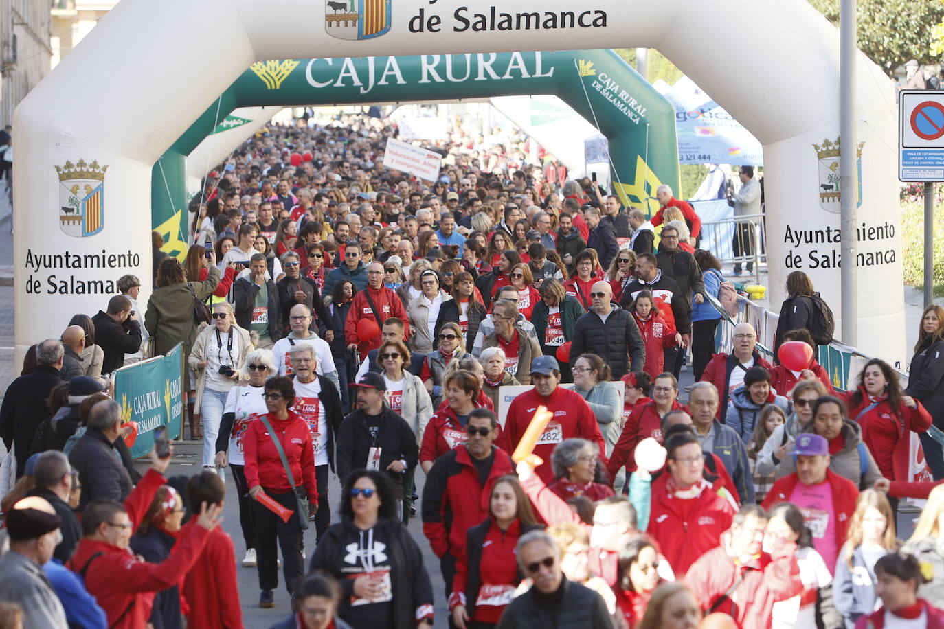 La marea roja vuelve a tomar las calles de Salamanca