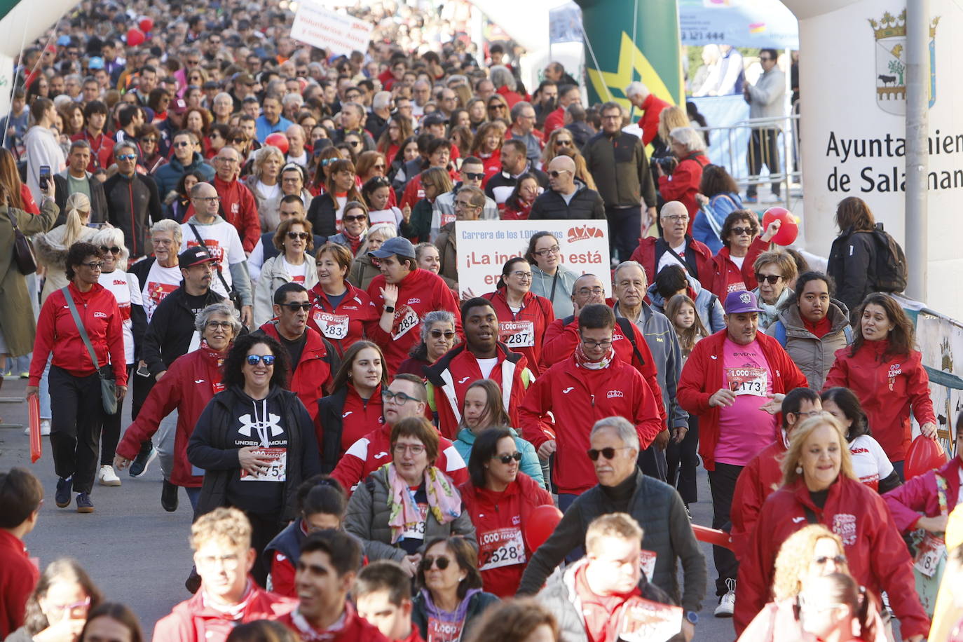 La marea roja vuelve a tomar las calles de Salamanca