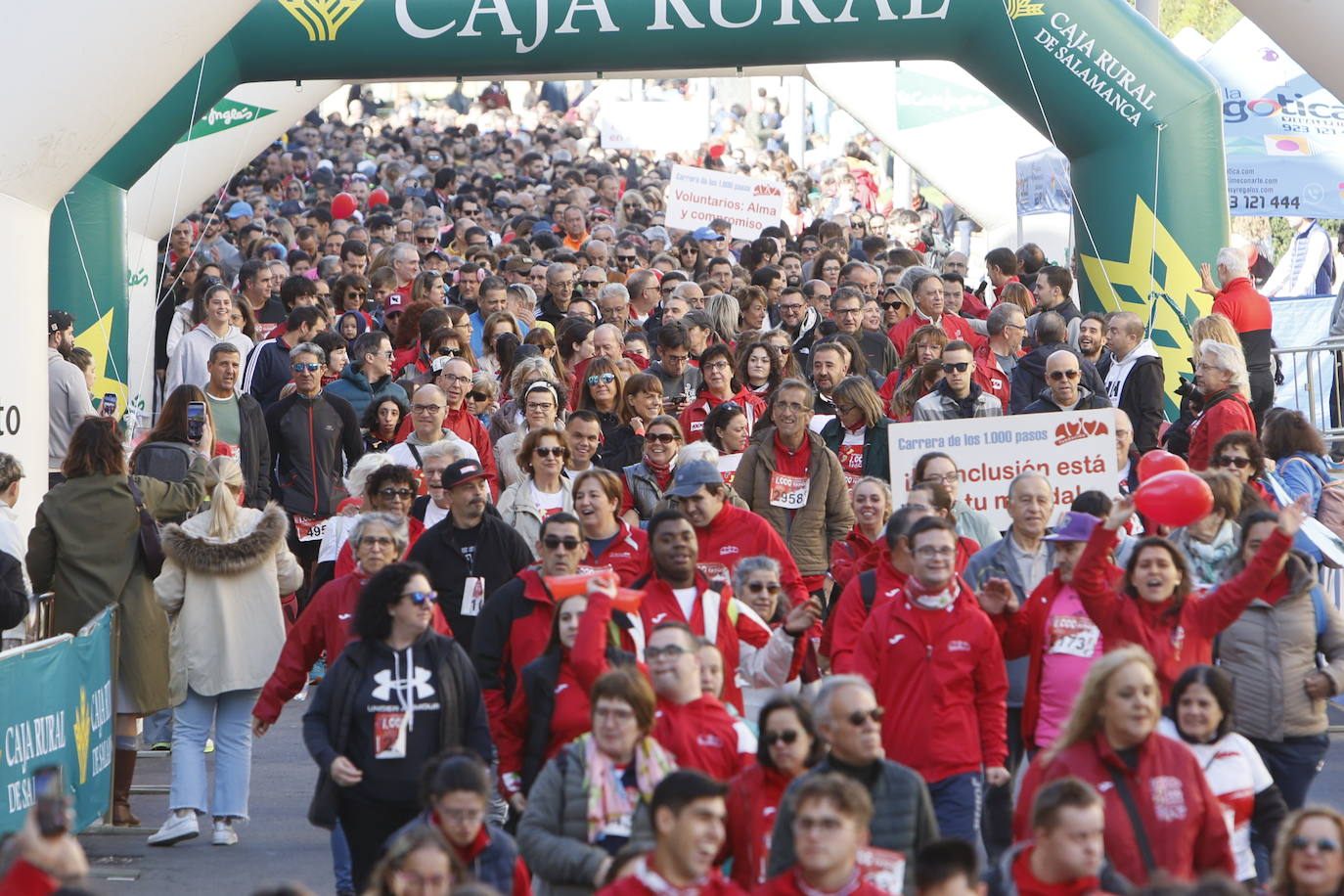 La marea roja vuelve a tomar las calles de Salamanca