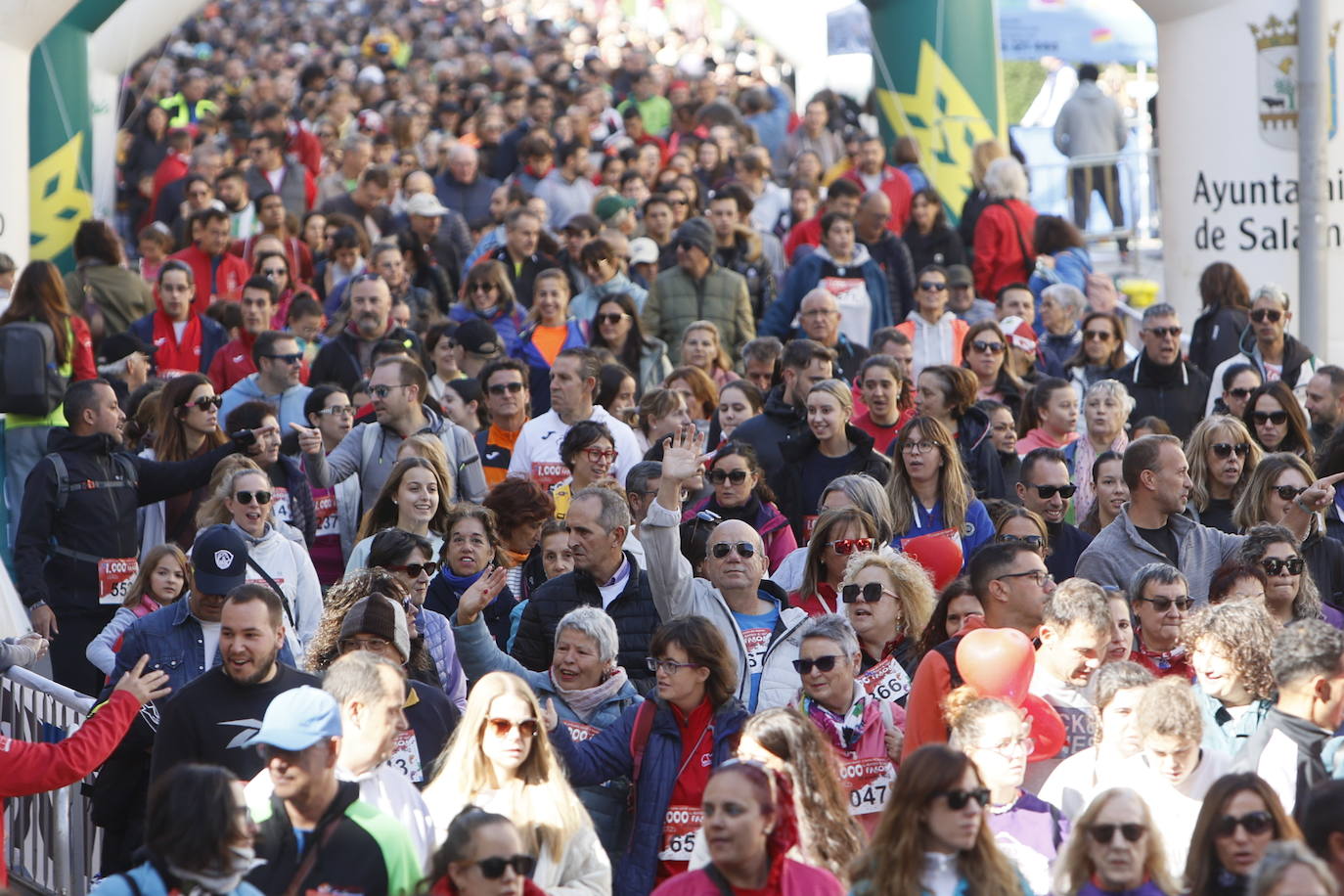 La marea roja vuelve a tomar las calles de Salamanca