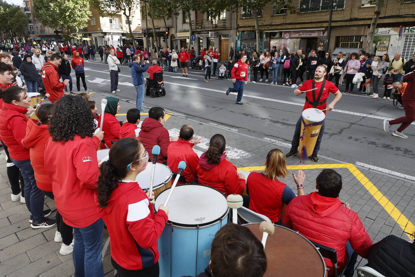 La marea roja vuelve a tomar las calles de Salamanca
