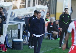 Mario Simón tras el empate ante el Lugo: «El punto me sabe a poco por el desarrollo del partido»