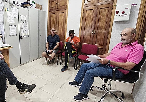 Concejales durante la celebración del último pleno.
